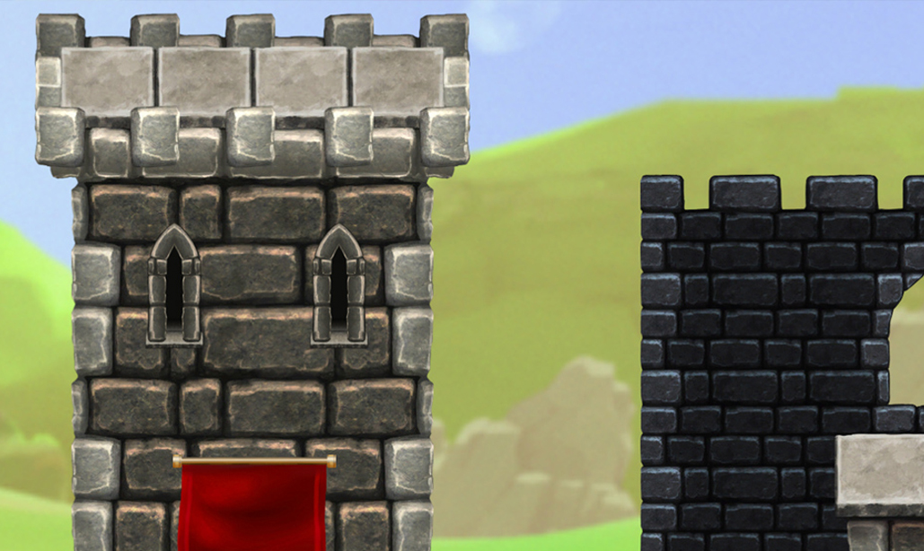Fortified Castle - Platform Tileset3