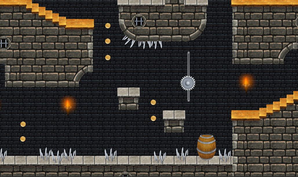 Fortified Castle - Platform Tileset1